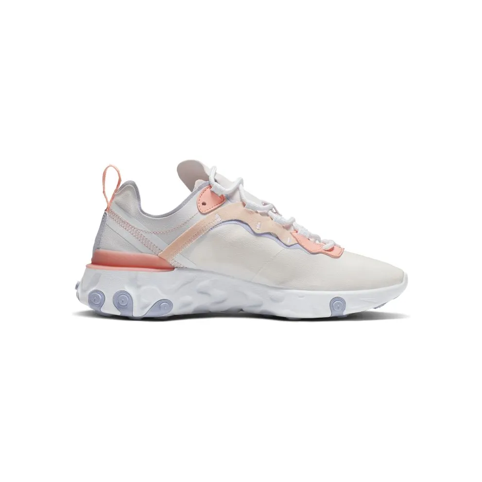 Nike React Element 55 Pale Pink Washed Coral (W) Pale Pink/Washed Coral-Oxygen Purple (BQ2728-601)