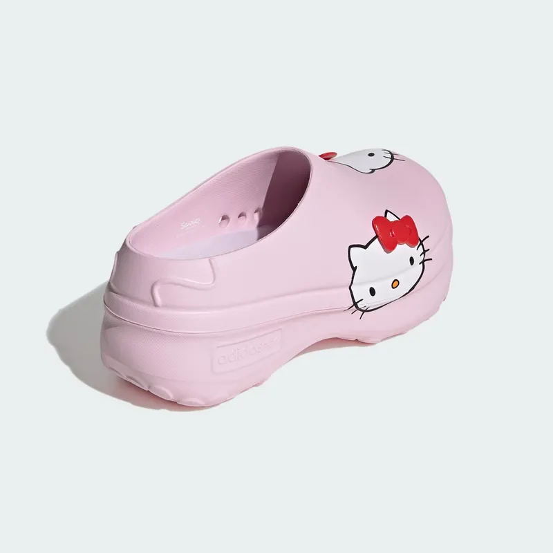 adidas adiFOM Stan Smith Mules Hello Kitty Clear Pink Red (IG4446)