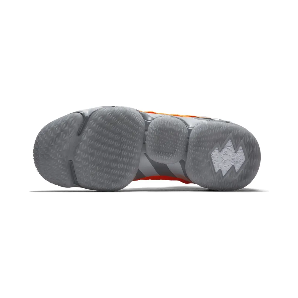 Nike LeBron 15 Orange Box (House of Hoops Special Box and Accessories) Total Orange/White-Mine Grey (AR5125-800)