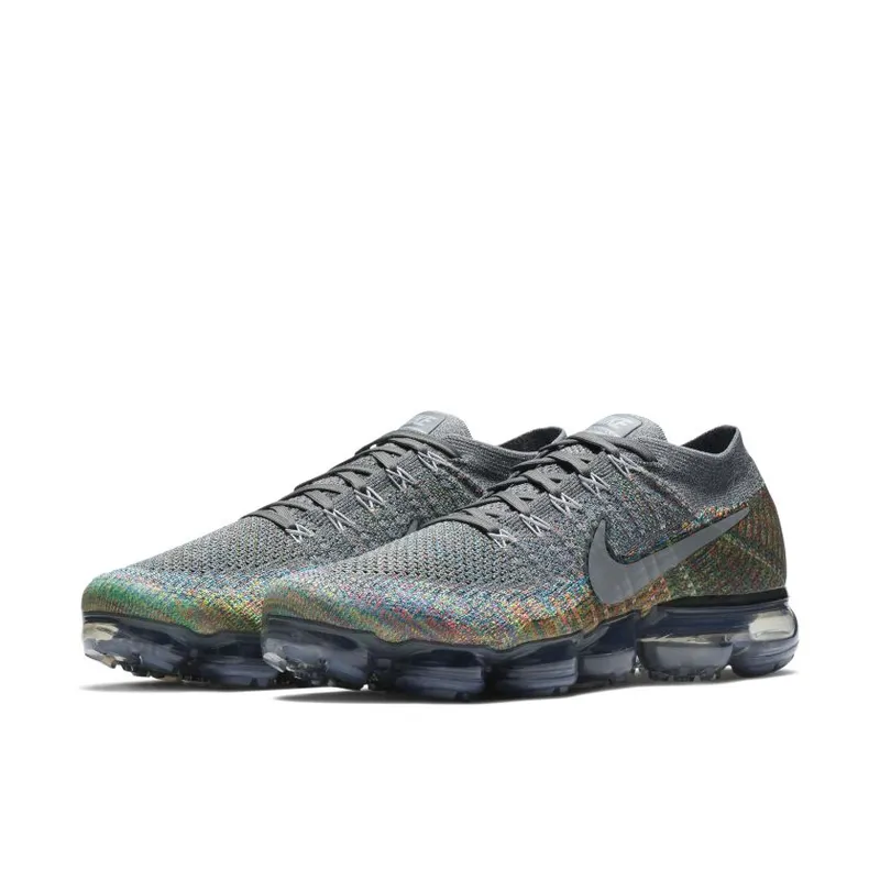 Nike Air VaporMax Grey Multi-Color Dark Grey/Reflect Silver-Racer Blue (849558-019)