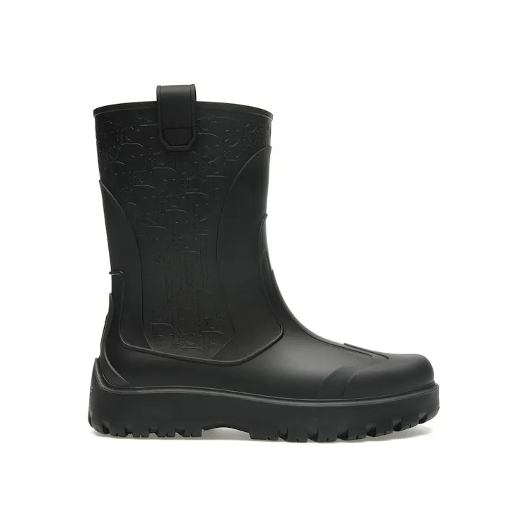 Dior Garden Boot Rubber Black (3BO338ZWJ H900)