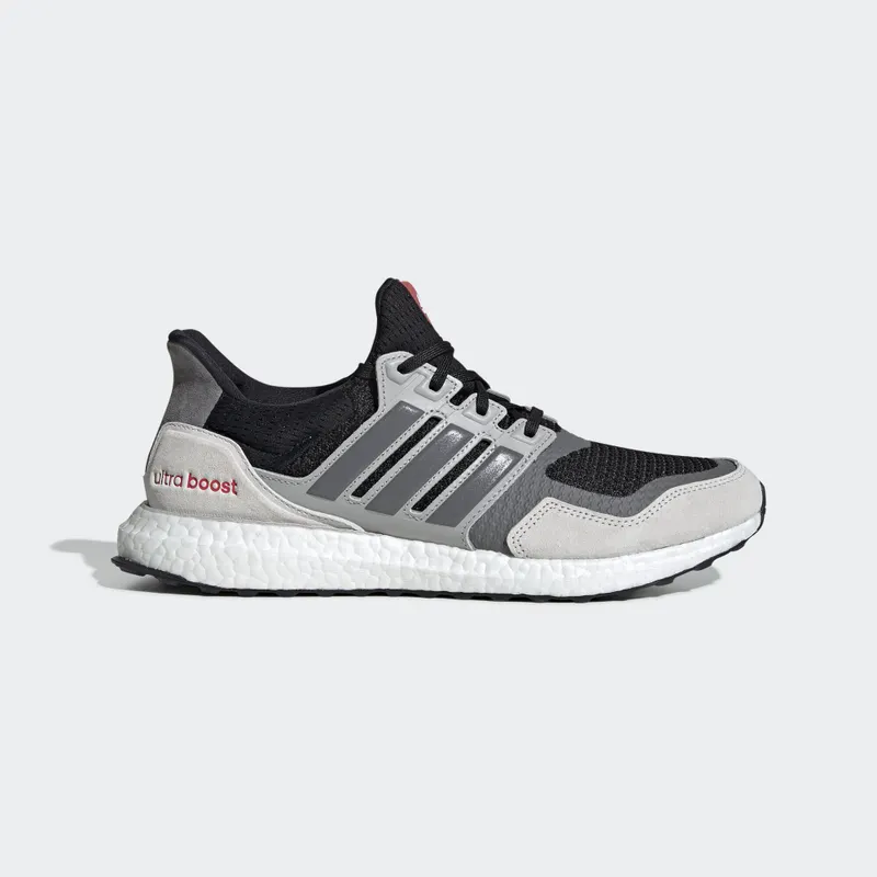 adidas Ultra Boost S&L Black Grey Four Red Core Black/Grey Four/Shock Red (EF0720)