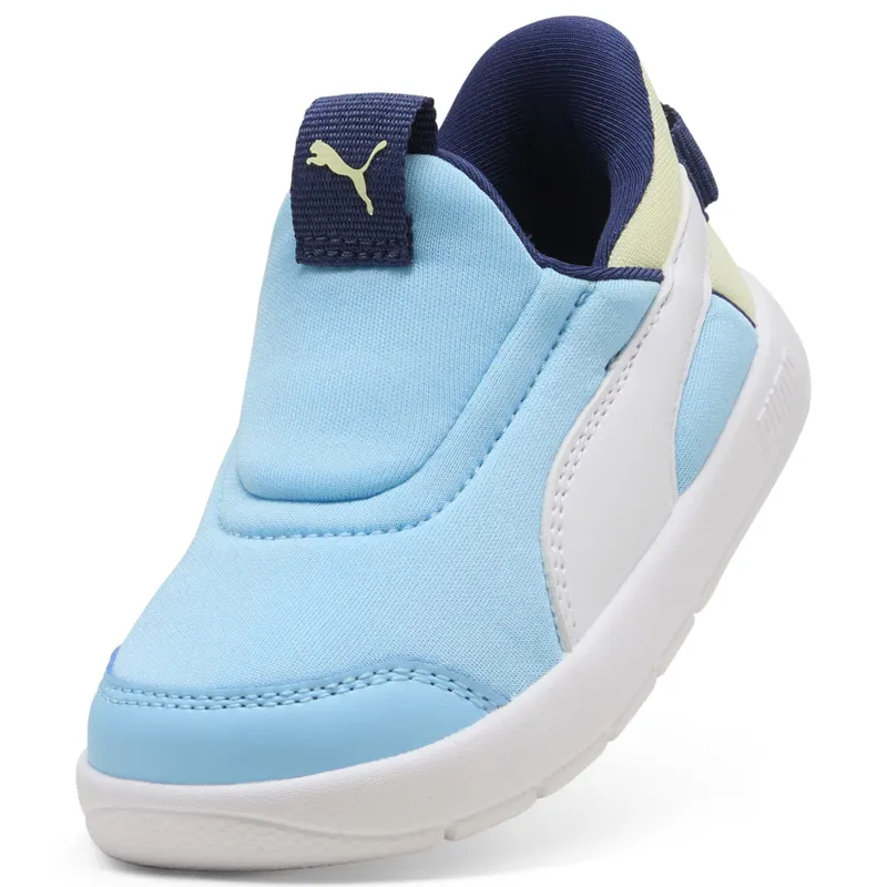 Puma Courtflex v3 SLIPTECH™ “Vibrant Blue / Puma White / Apple Spritz” (399735_10)