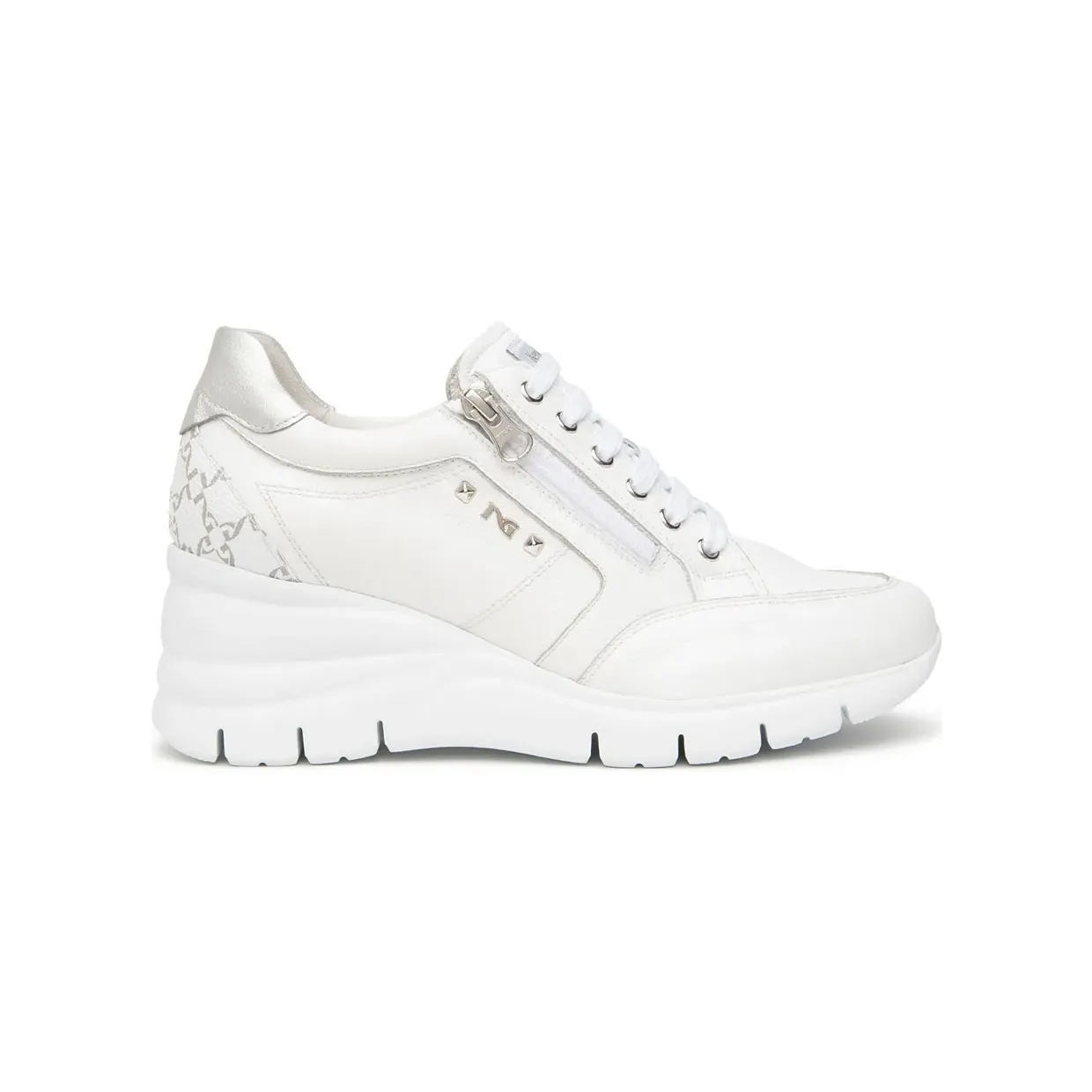 Black Giardini Silver / White (E615221D707)