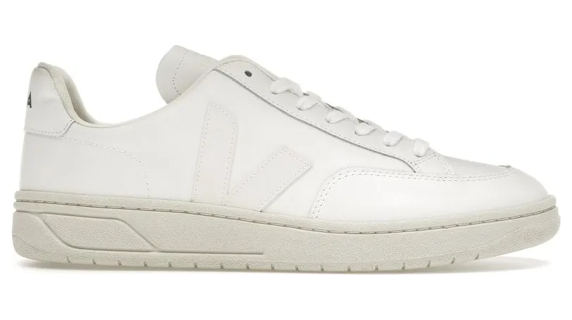 Veja V-12 Leather Full White (XD022297)
