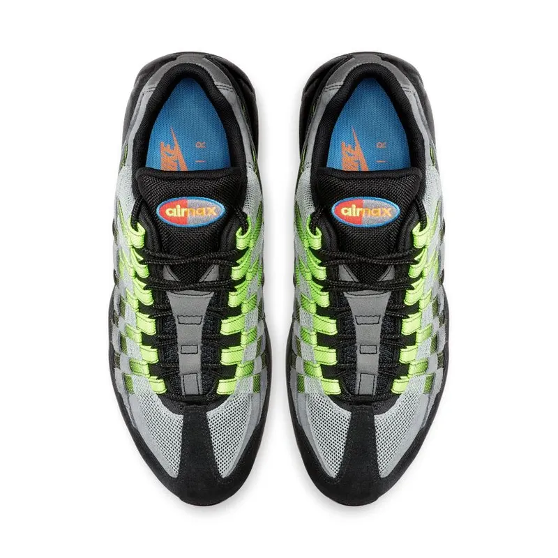 Nike Air Max 95 Woven Volt Black Volt/Black/Grey (AQ0764-001)