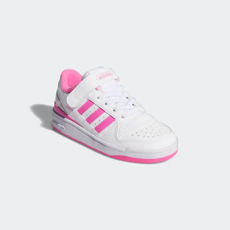 Adidas Forum Low Cloud White / Cloud White / Screaming Pink (FY7975)