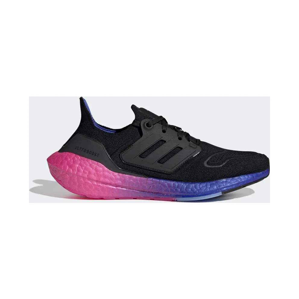 adidas Ultraboost 22 Laufschuh Core Black / Core Black / Lucid Blue (HQ8591)