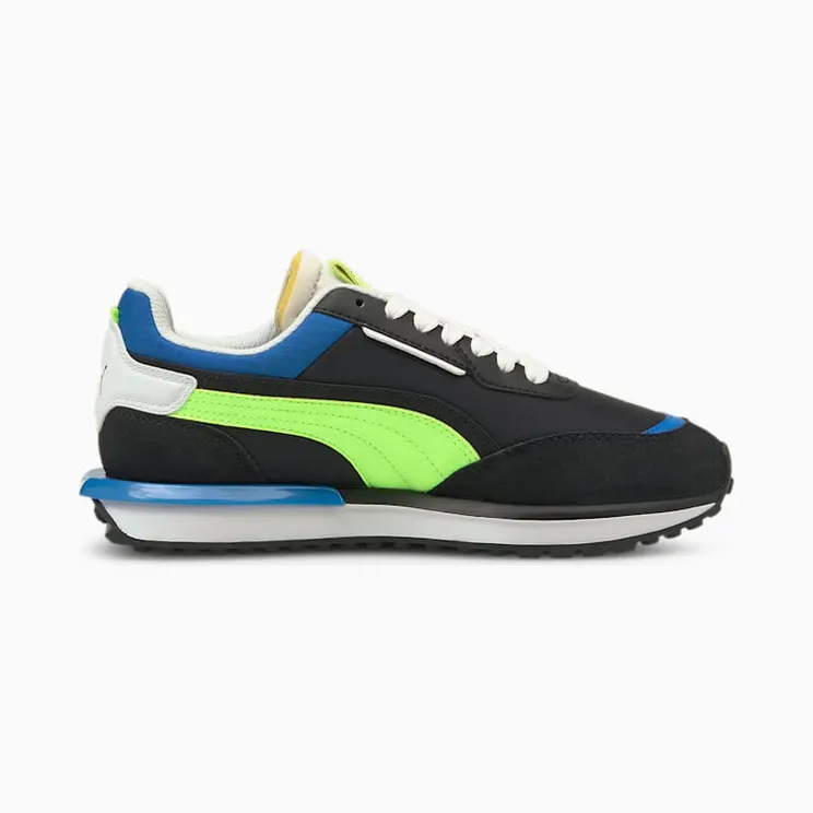 Puma City Rider Electric Black/Green (38266701)
