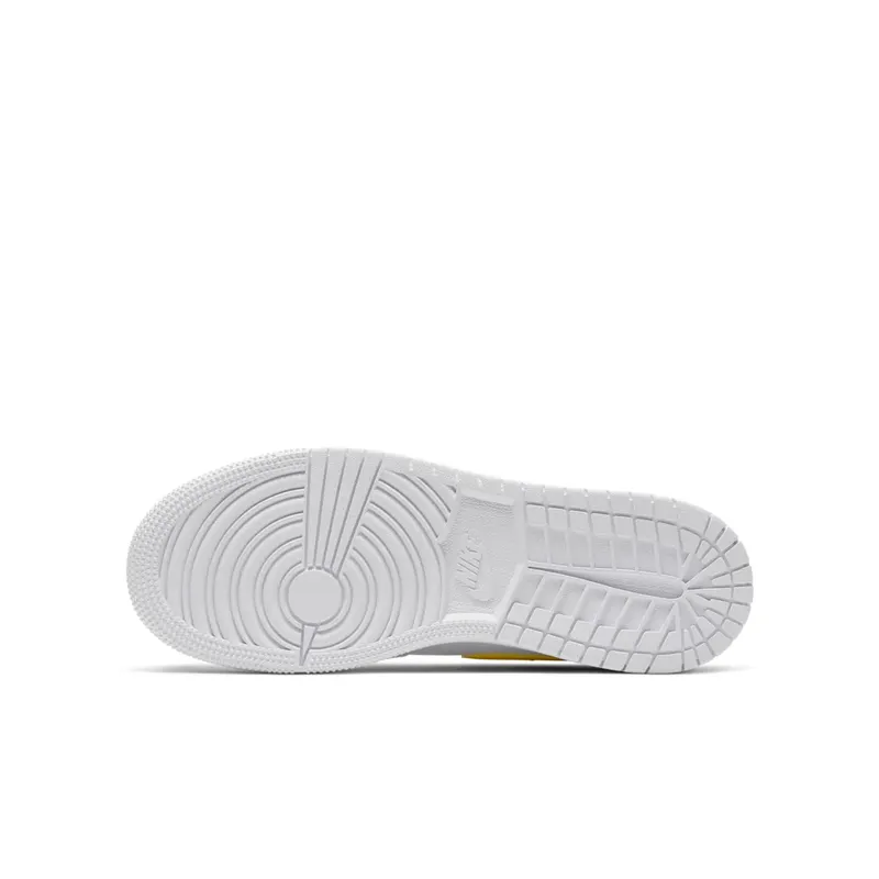 Jordan 1 Low White Neon (GS) White/White/Neon (CW7035-100)