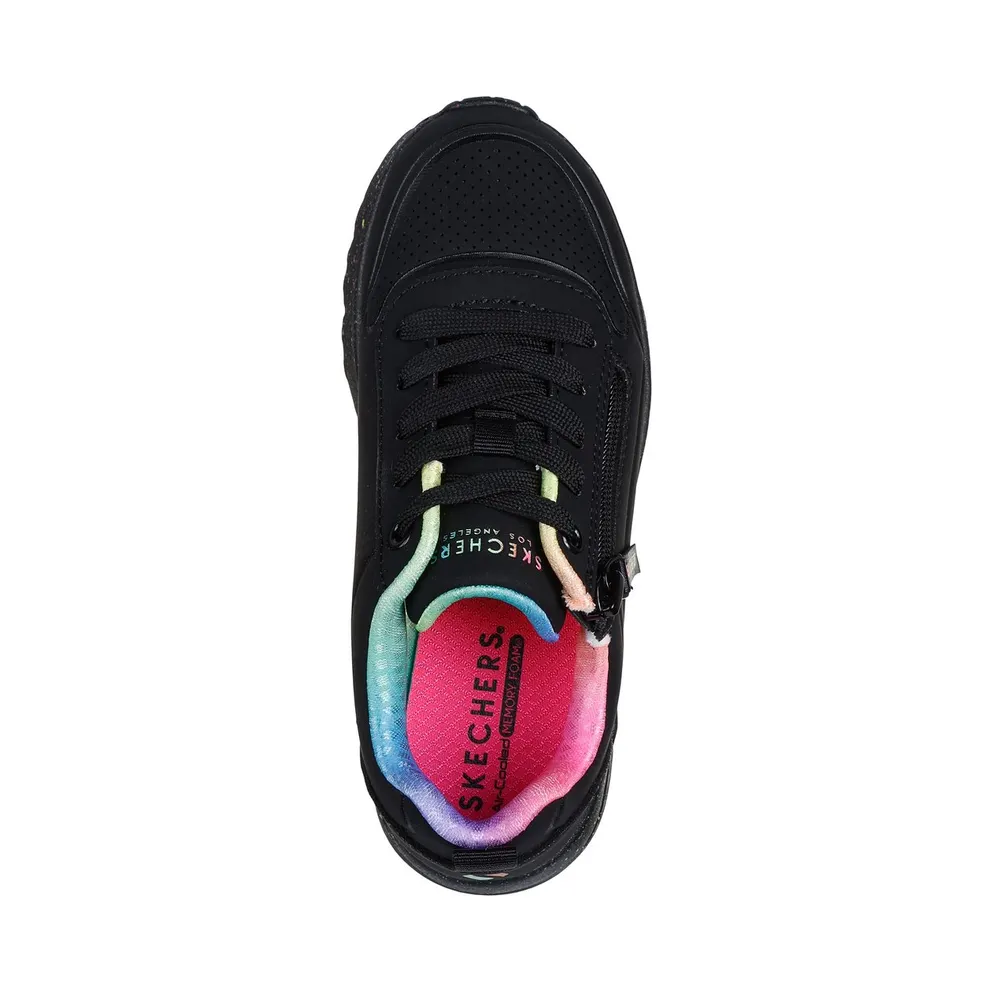 Skechers UNO Lite “Vivid Splash” (310370LBKMT)