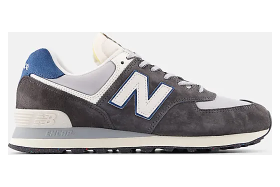 New Balance 574 Black Cement Rain Cloud Royal (U574NVE)