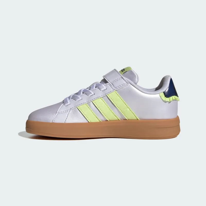 Adidas ADIDAS DISNEY GRAND COURT 3.0 Shoes KIDS Frozen Purple / Semi Frozen Lemon / Gum (KI9181)