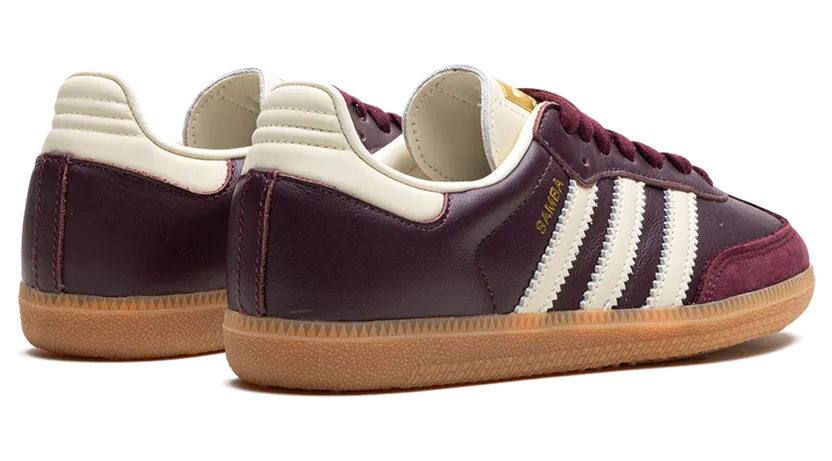 adidas Samba OG in Maroon: warme kleur, klassieke lijn (2)