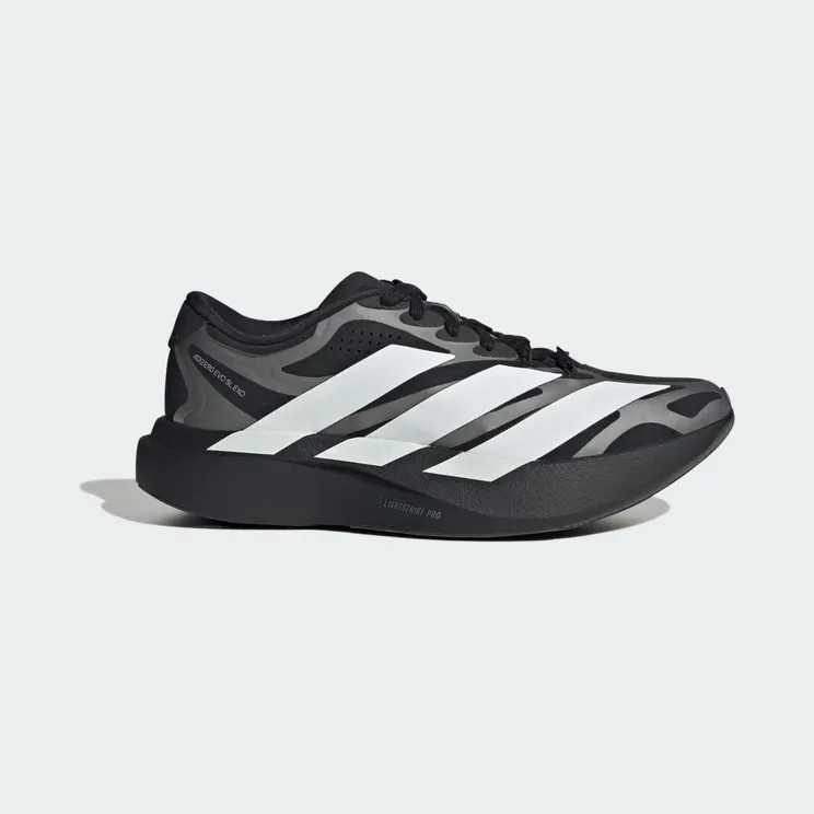 adidas Adizero Evo SL Exo “Core Black / Cloud White / Iron Metallic” (KI4783)