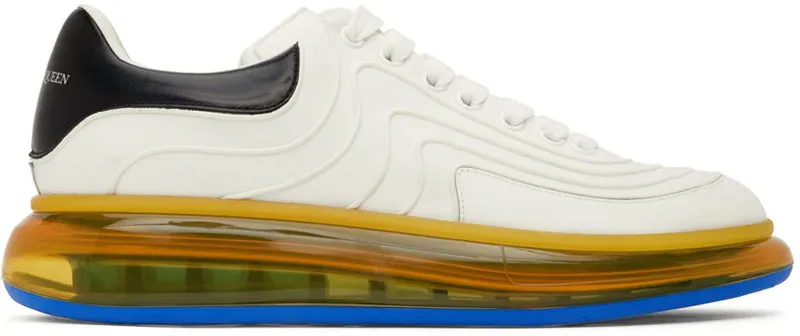 Alexander McQueen White Oversized 8984 WHI/BLK/MU./P.Y (712531W4U83)