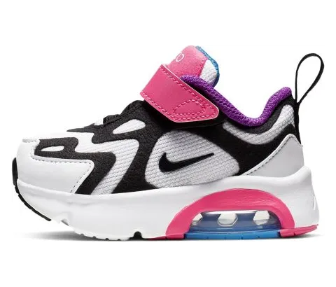 Nike Air Max 200 White Hyper Pink Black (TD) (AT5632-100)