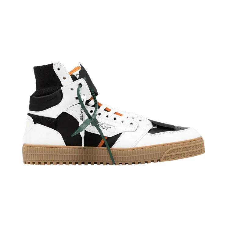 OFF-WHITE 3.0 Off Court Calf Leather Black White Gum (OMIA065F23LEA0021001)
