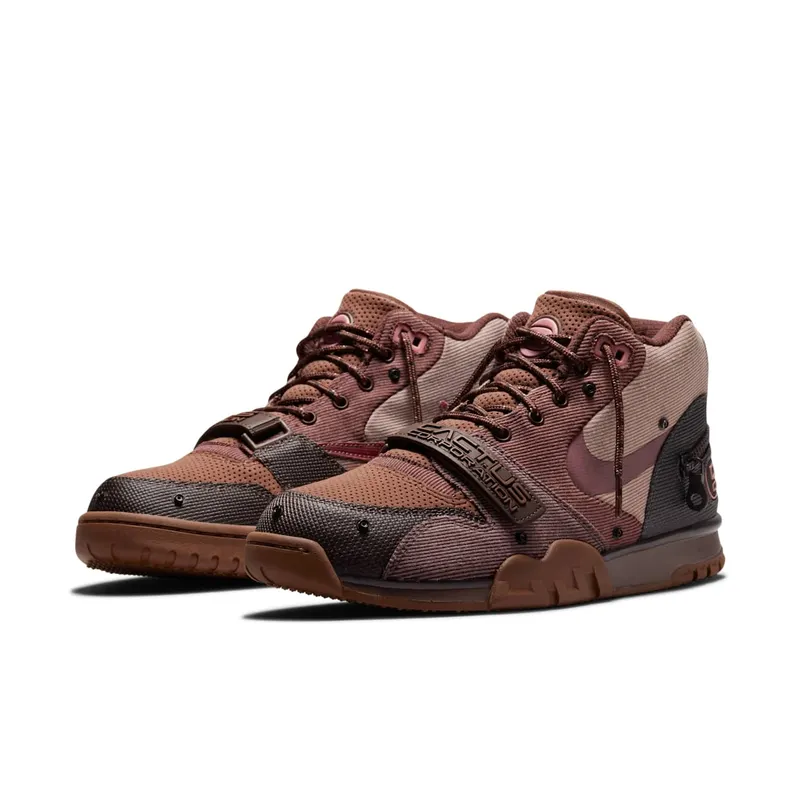 Nike Air Trainer 1 x Travis Scott Mid Cactus Jack Brown (DR7515-200)