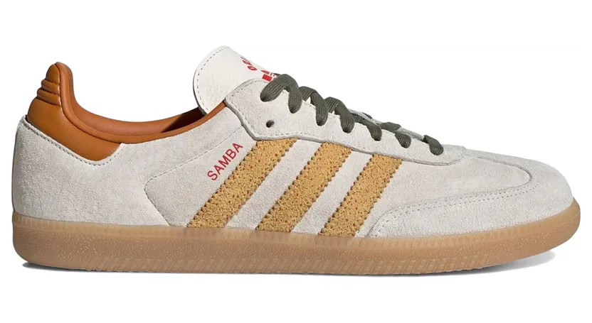 adidas Samba Oat / Chalk White / Red (KI7433)