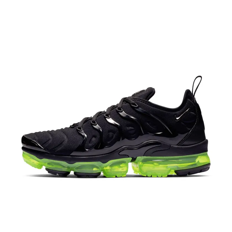 Nike Air VaporMax Plus Black Volt Sole Black/Reflect Silver-Volt (924453-015)