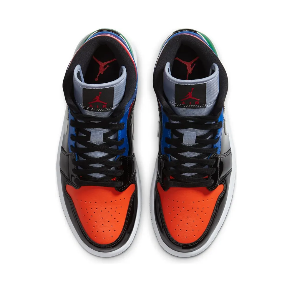 Air Jordan WMNS 1 Mid SE ‘Multi Patent’ (2020) (CV5276-001)