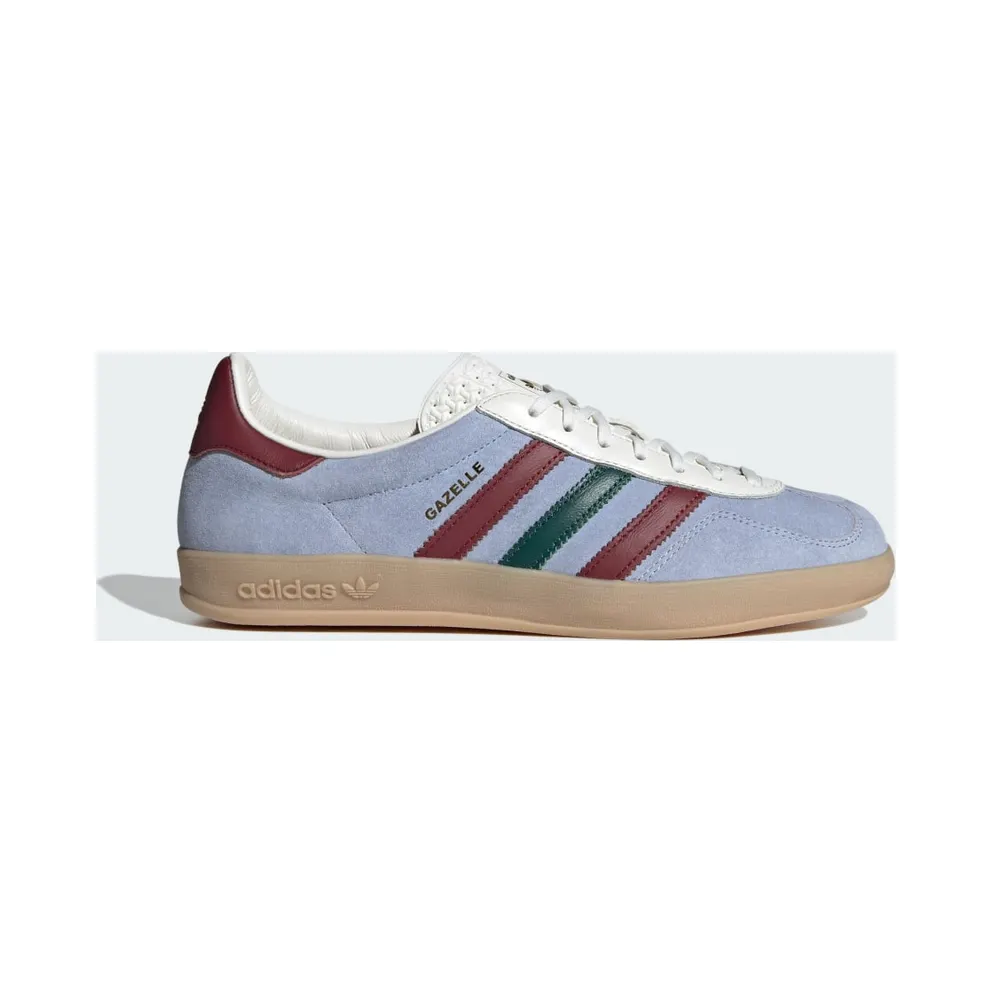 adidas Gazelle Indoor Blue Dawn / Collegiate Burgundy / Collegiate Green (IG4994)