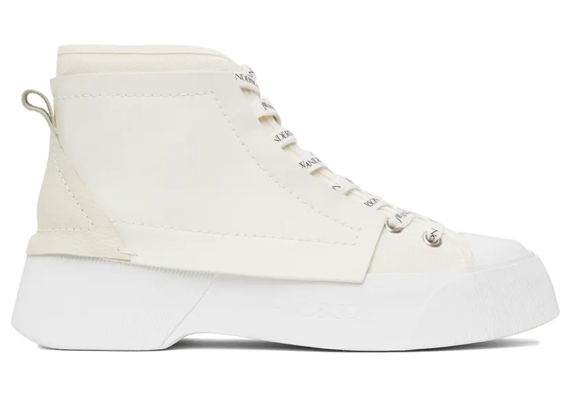 JW Anderson White Trainer Sneakers (ANW37000A 14050)