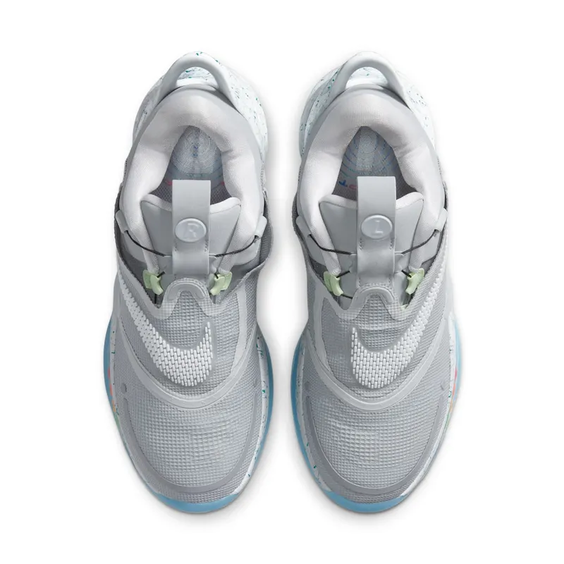 Nike Adapt BB 2.0 Mag (US Charger) Wolf Grey/White-Light Aqua (BQ5397-003)