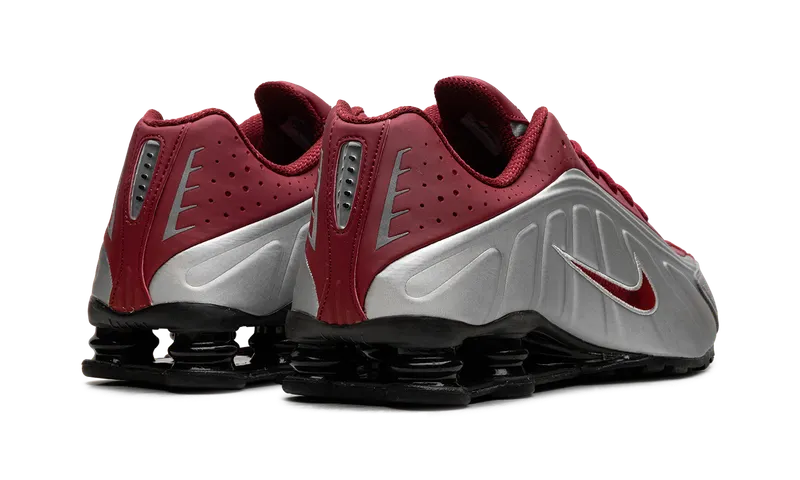 Nike Shox R4 “Metallic Silver Black Crimson” (HQ1988-009)
