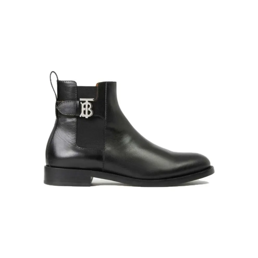 Burberry TB Logo Boots Black (8051327)