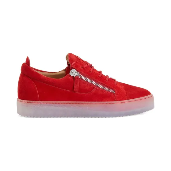 Giuseppe Zanotti Frankie mit doppeltem Reißverschluss “Red” (RM30004003)
