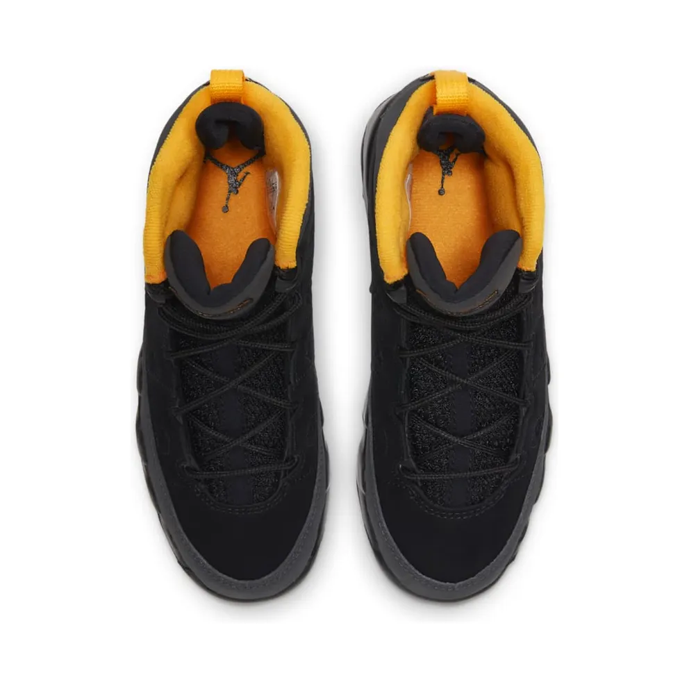 Jordan 9 Retro Dark Charcoal University Gold (PS) (401811-070)