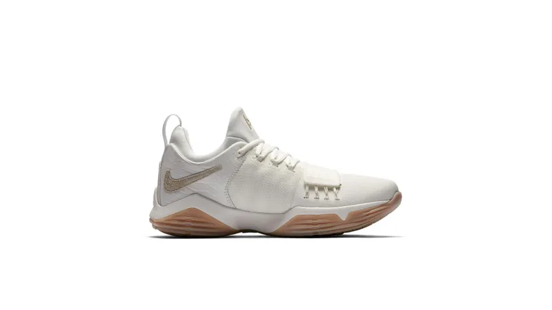 Nike PG 1 Ivory Ivory/Oatmeal-Gum Light Brown-Vivid Sky (878627-110)