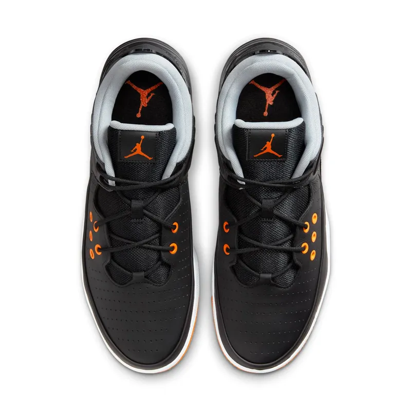 Nike Max Aura 5 “Black Wolf Grey White Magma Orange” (DZ4353-008)