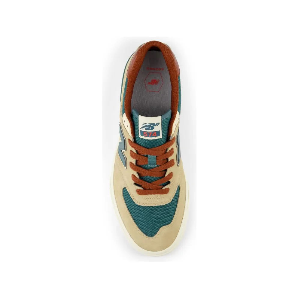 New Balance Numeric 574 Vulc Tan Forest Green (NM574VTF)