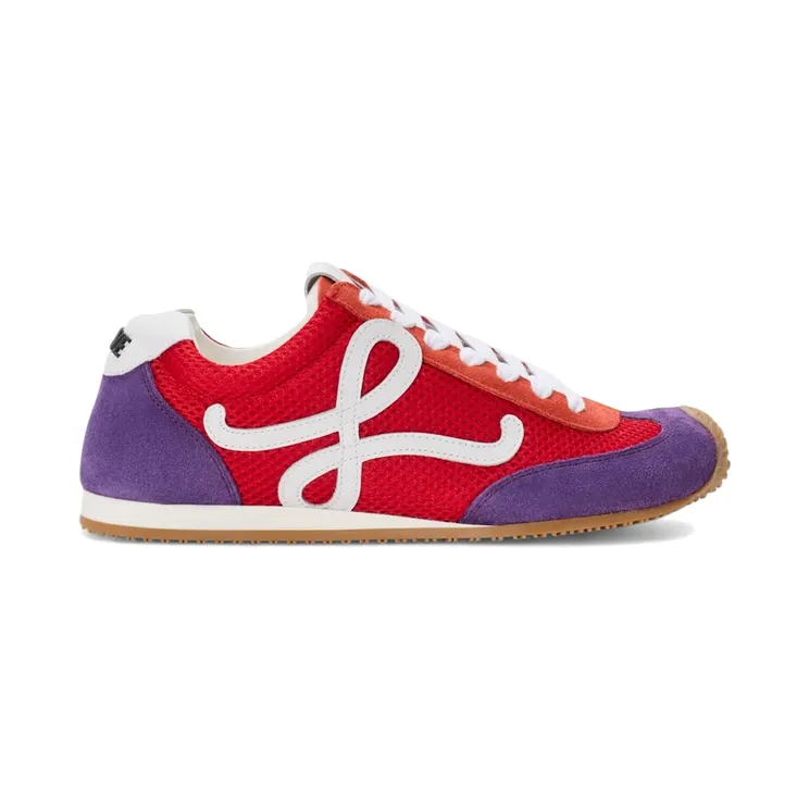 LOEWE Ballet Runner 2.0 Red White Purple (LBR2282X35-0990)