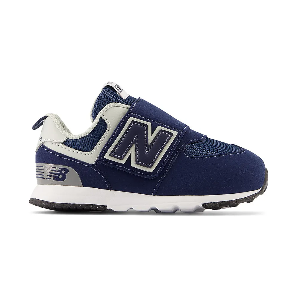 New Balance 574 Hook and Loop Navy White (NW574NV)