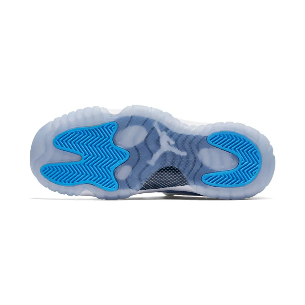 Jordan 11 Retro Low University Blue (GS) White/University Blue (528896-106)