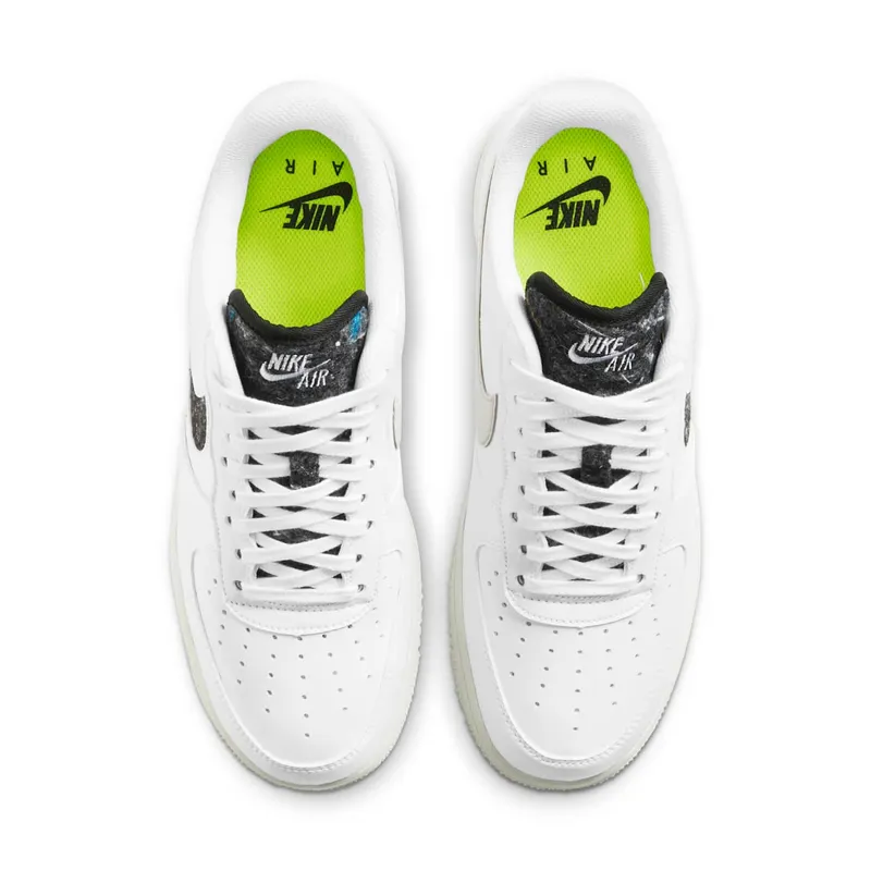 Nike Air Force 1 ’07 SE ‘Recycled Wool Pack – White Black’ White/Light Bone/Black/White (DA6682-100)