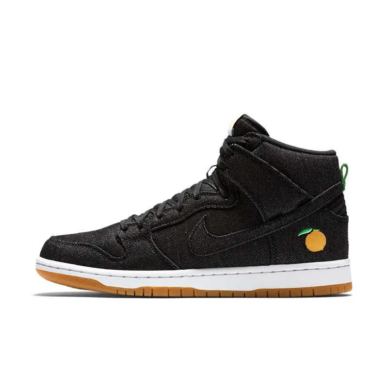 Nike SB Dunk High Momofuku Black/White-Laser Orange-Black (881758-071)