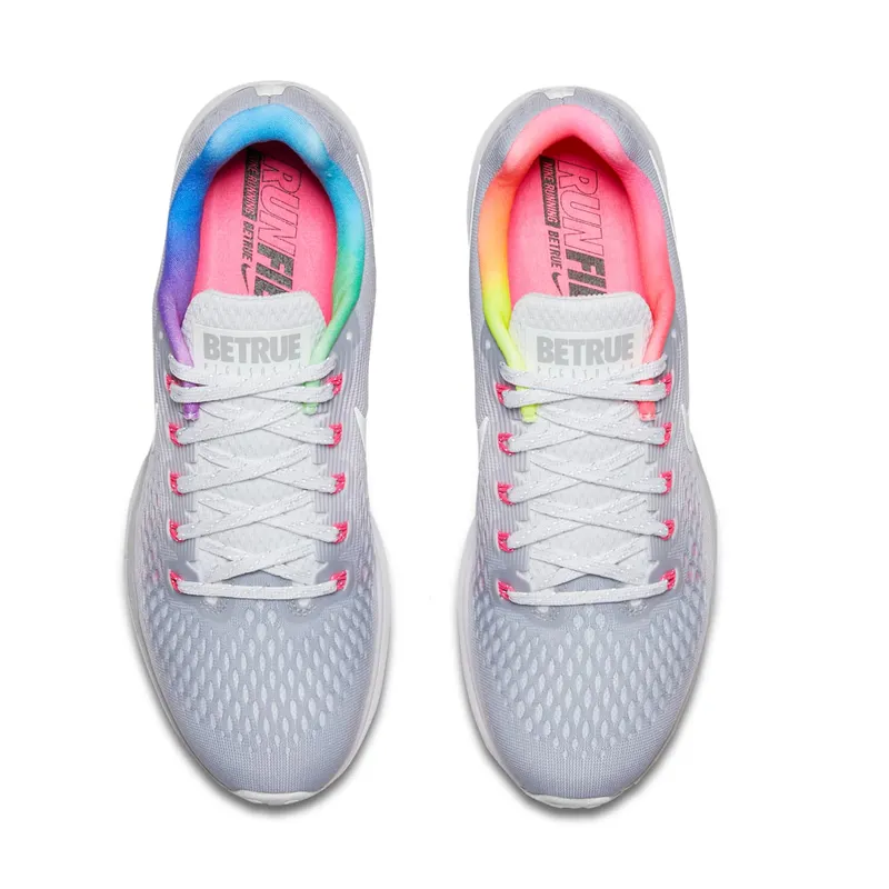 Nike Air Zoom Pegasus 34 Be True (2017) Pure Platinum/White-Pink Blast (899475-001)