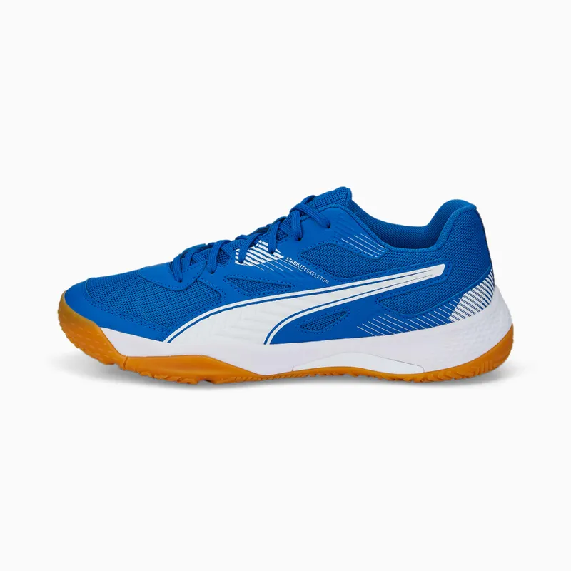 Puma Solarflash II Indoor Sports Shoes White/Blue (106882-03)