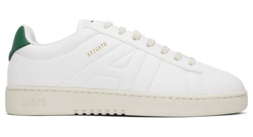 Axel Arigato White Hooper WHITE/KALE GREEN (F0547003)