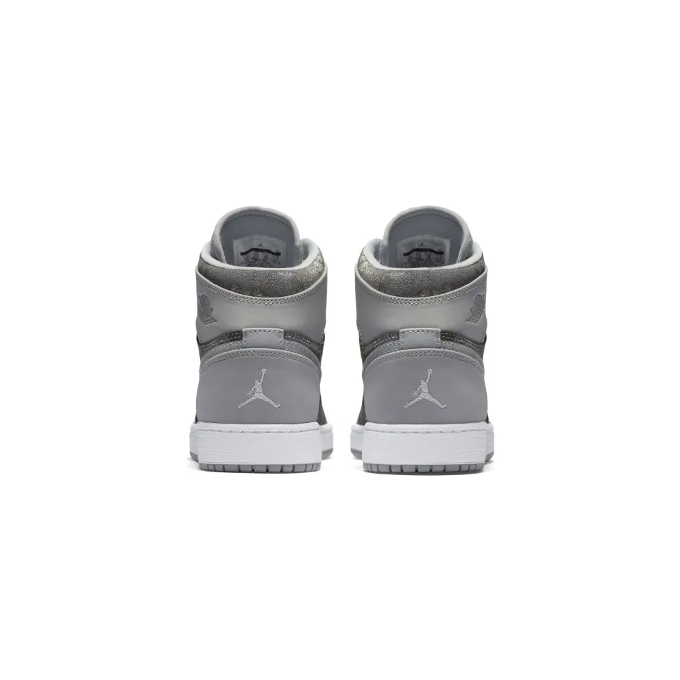 Jordan 1 Retro All Star 2016 (GS) Wolf Grey/Metallic Silver/White (819664-004)