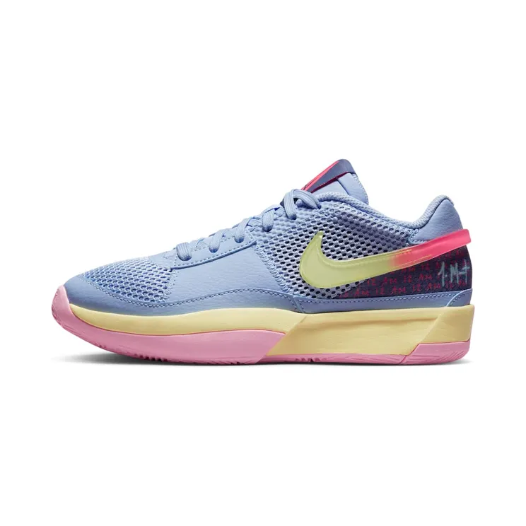 Nike Ja 1 GS Day One “Cobalt Bliss / Hot Punch / Medium Soft Pink / Citron Tint” (DX2294-400)