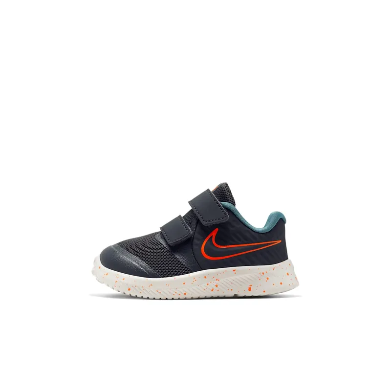 Nike Star Runner 2 TD “Anthracite/Total Orange” (CT1081-001)