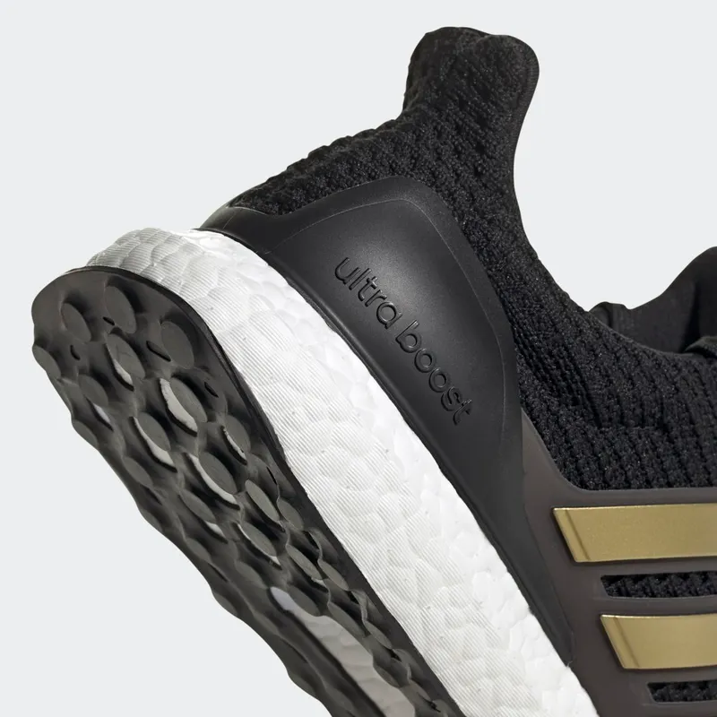 Adidas Ultraboost 4.0 DNA – “Core Black / Gold Metallic-cloud White” (FY9316)
