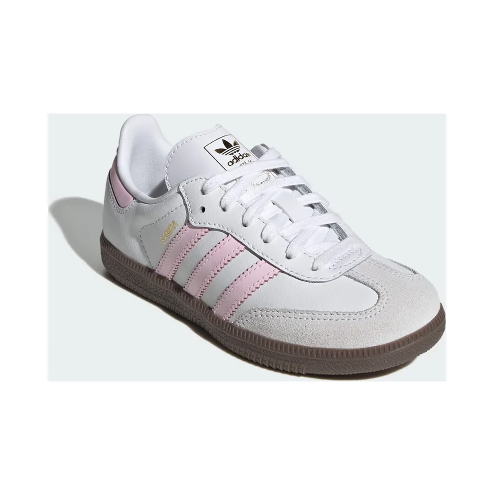 Adidas Samba OG Shoes Cloud White / Clear Pink / Gum (JQ2849)
