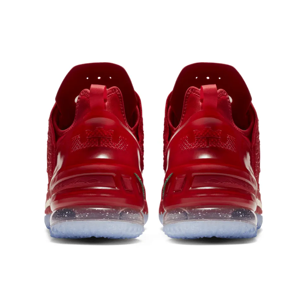 Nike Lebron 18 X-Mas in LA Red/Gold/Ice Blue (DB8148-601)